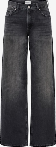 ONLYWide Leg/ Široke nogavice Traperice 'ONLMaya' - siva boja: prednji dio