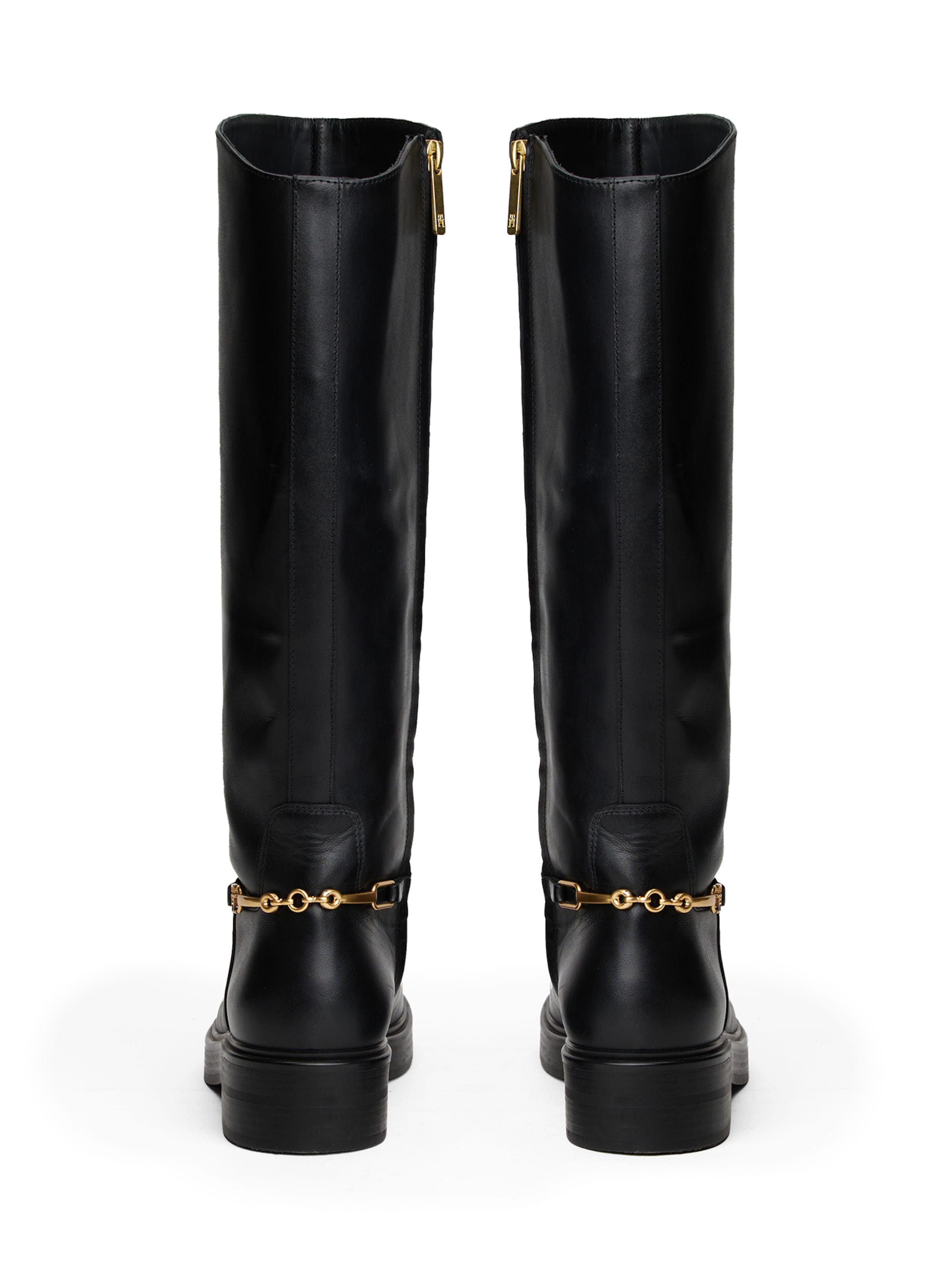 TOMMY HILFIGER Сапоги в Черный