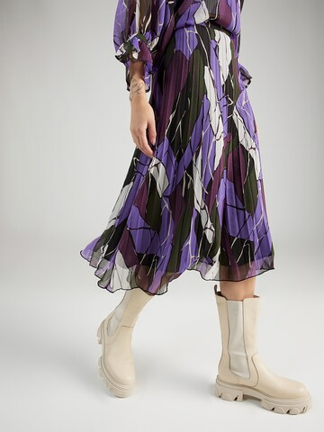 SOAKED IN LUXURY Skirt 'Josefine' in Purple: front