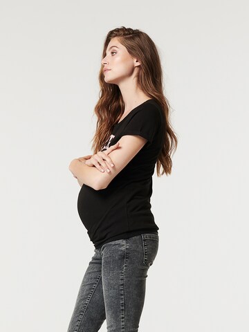 Supermom Shirt 'Amour' in Black