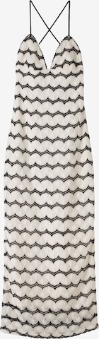 Bershka Neulemekko värissä valkoinen: etupuoli