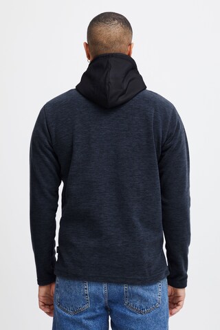 INDICODE JEANS Fleece jas 'Wilmot' in Blauw