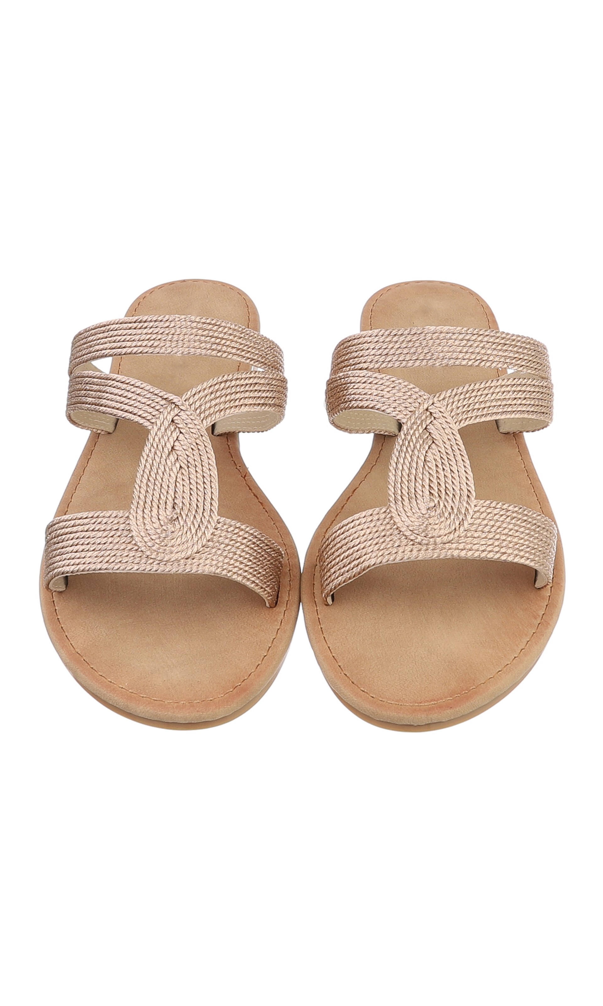 Ital-Design Pantolette in Beige