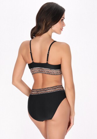 Bustier Bikini faina en noir
