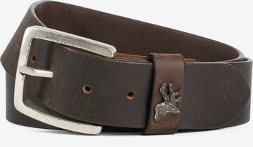 Der Trachtler Belt '8400' in Brown: front