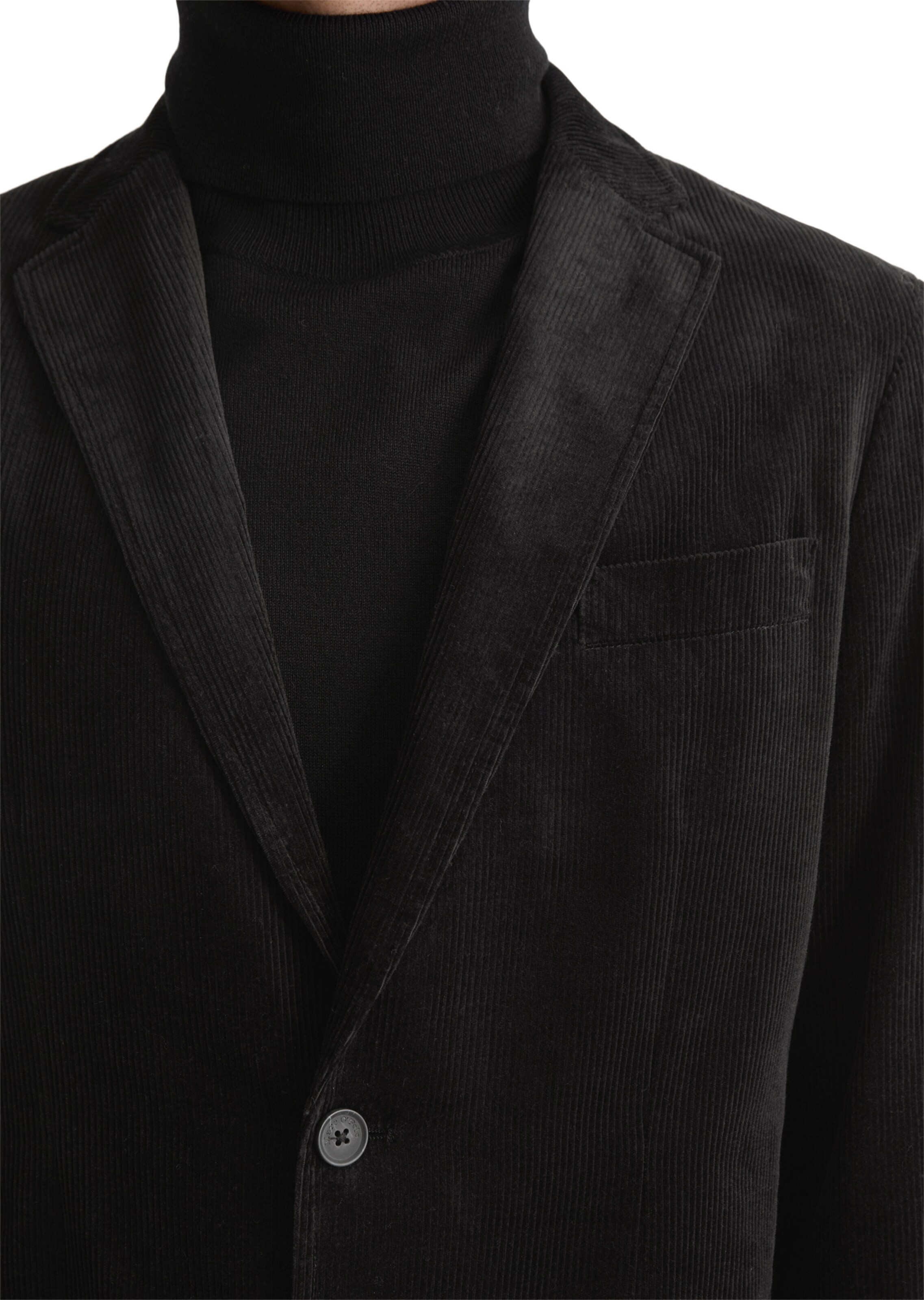 Marc O'Polo Comfort Fit Sakko in Schwarz