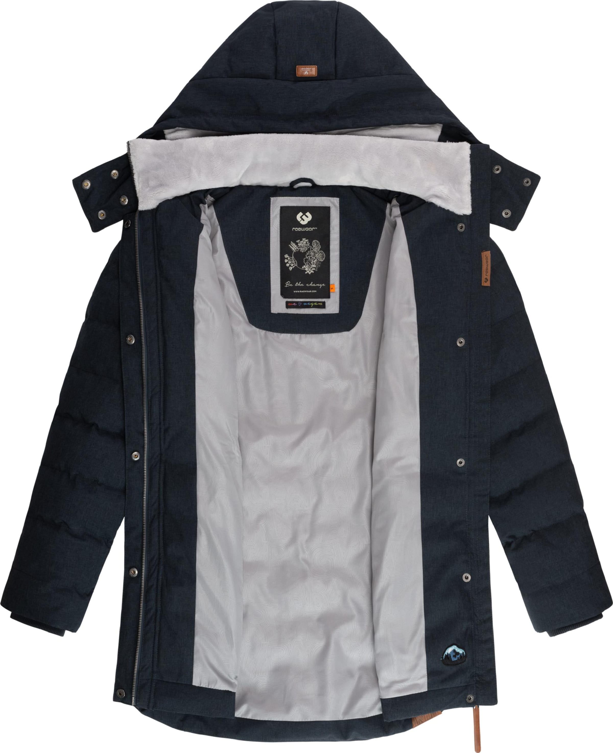 Ragwear Vinterparkas 'Ashanta' i blå