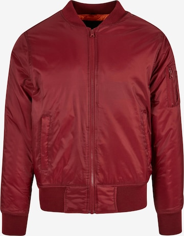 Veste mi-saison Build your Brand en rouge : devant