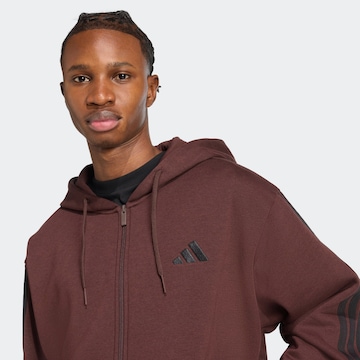 ADIDAS SPORTSWEAR Sportsweatjacke in Braun