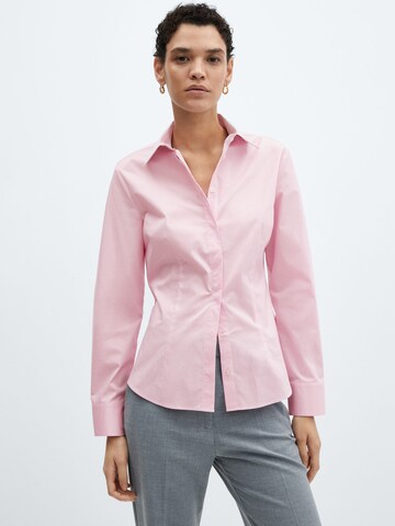 MANGO Blouse 'SOFIA' in Pink: front