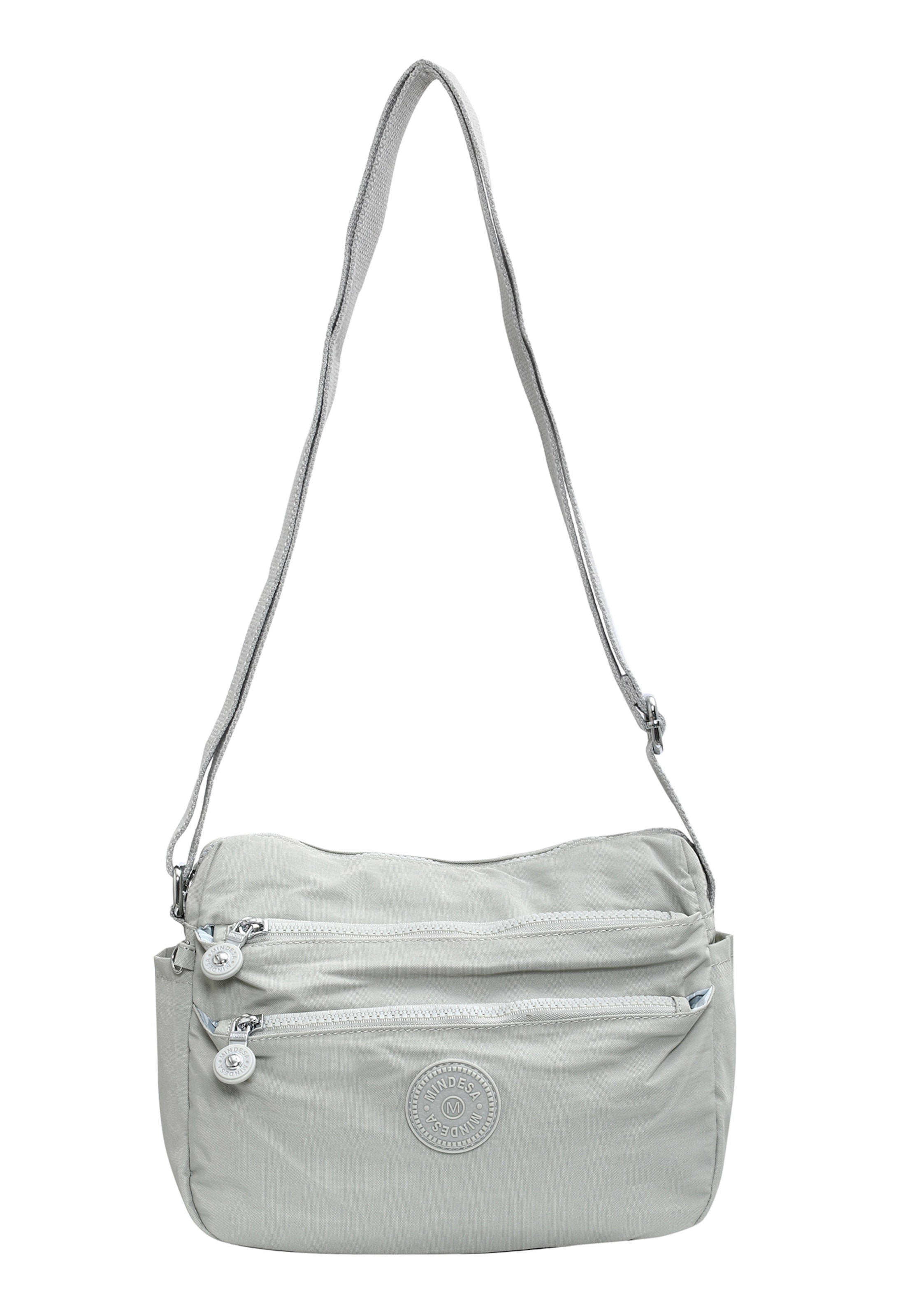 Mindesa - Mala de ombro em cinzento: frente