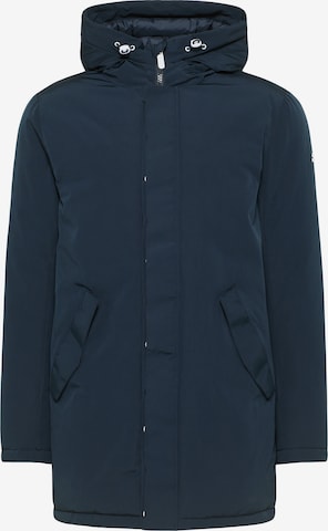 ICEBOUND Winter Jacket in Blue: front