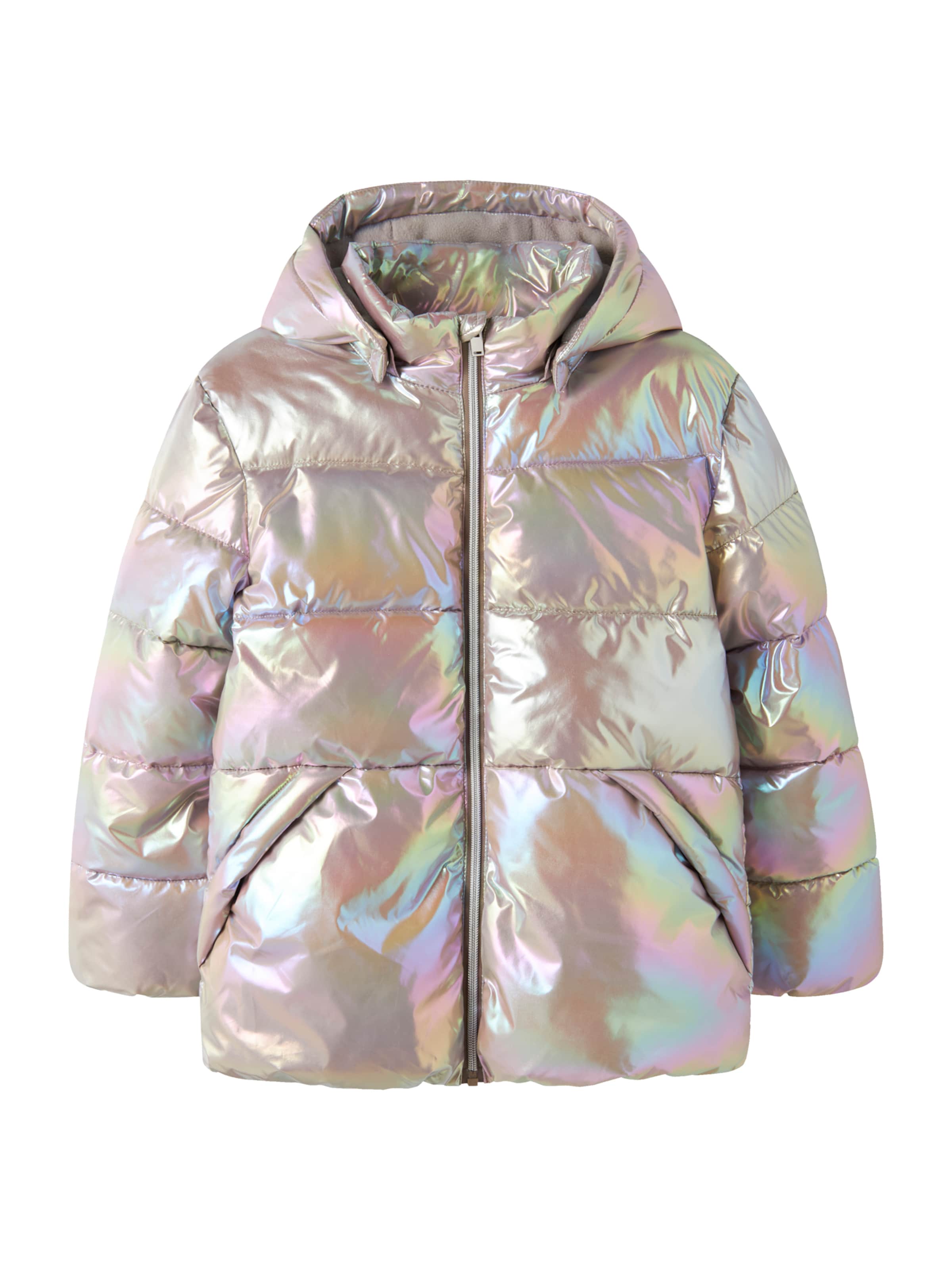 NAME IT - Chaqueta de invierno 'NKFMOLINA' en gris: frente