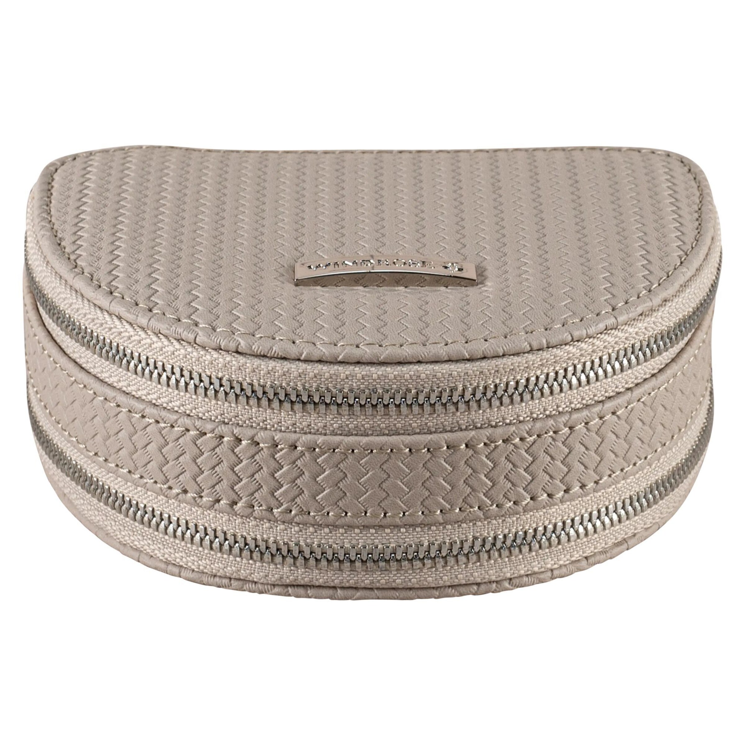 WINDROSE Schmuckkasten in Grau: Vorderseite