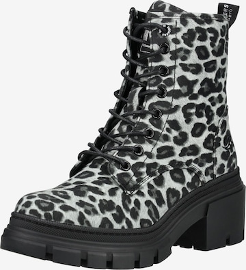 Stivaletto stringato di Dockers by Gerli in nero: frontale