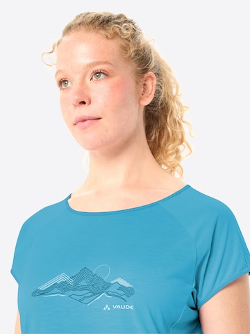 VAUDE Performance shirt 'Tekoa' in Blue