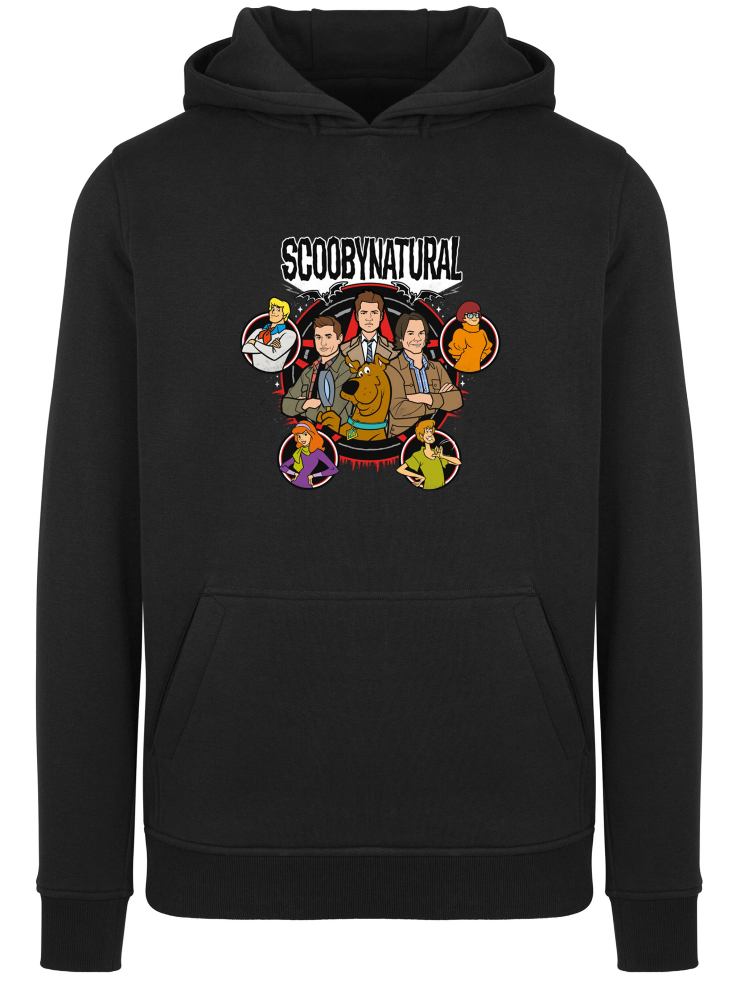 F4NT4STIC Sweatshirt in Black: front