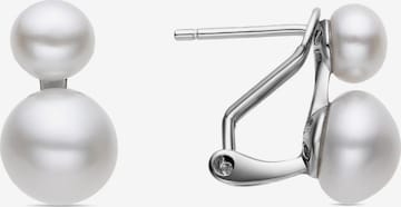 Luxenter - Pendientes 'Kire' en blanco: frente