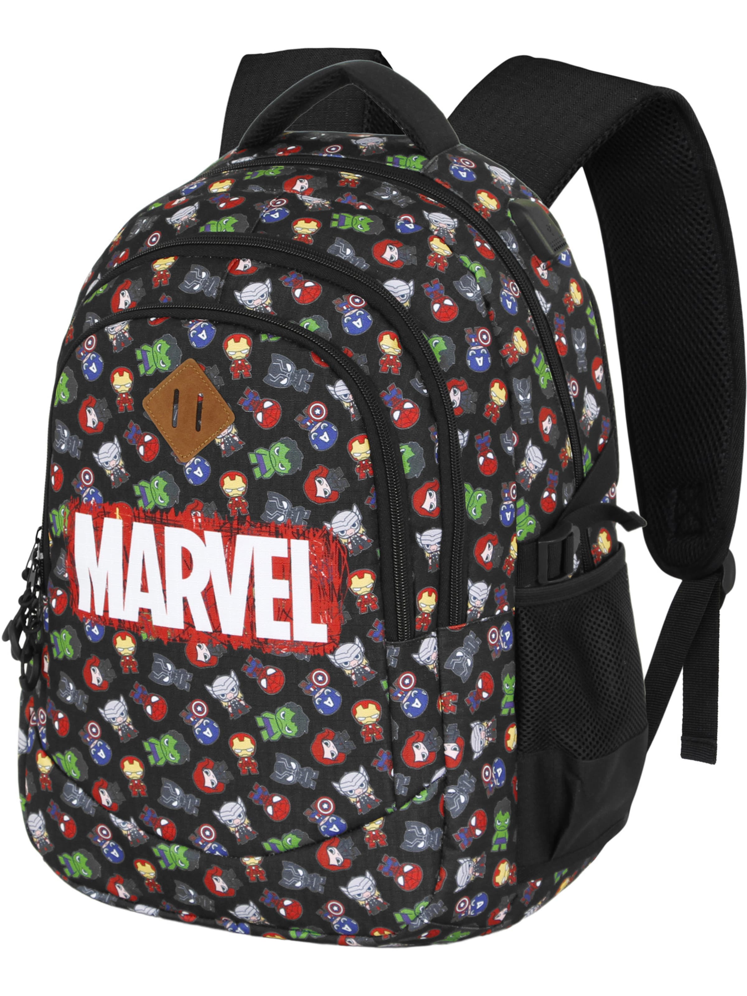 Sac à dos marvel en noir