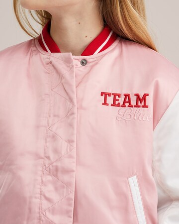 WE Fashion Between-season jacket in Pink