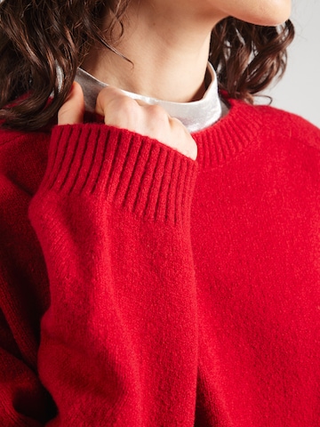 & Other Stories Sweter w kolorze czerwony