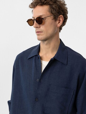Coupe regular Chemise 'Ash' Antioch en bleu