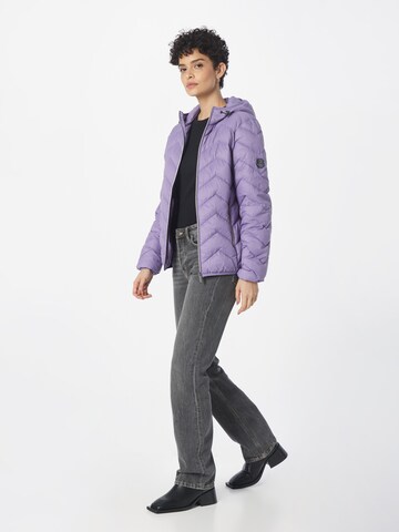 Fransa Between-Season Jacket in Purple