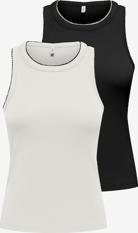 Top 'ONLALLY' di ONLY in nero: frontale