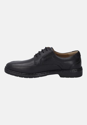 JOSEF SEIBEL Veterschoen 'Alastair 04' in Zwart