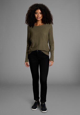 LAURA SCOTT Pullover in Grün: Vorderseite