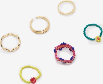 Bague Pull&Bear en mélange de couleurs : devant