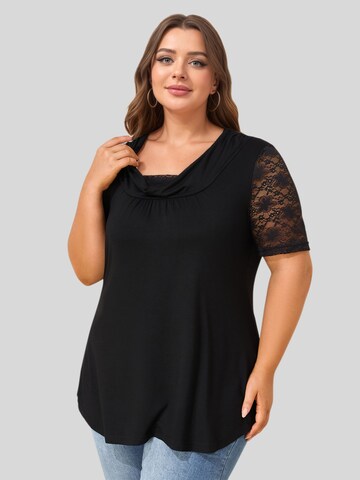 LapaPlus - Top 'Women Shirt' en negro
