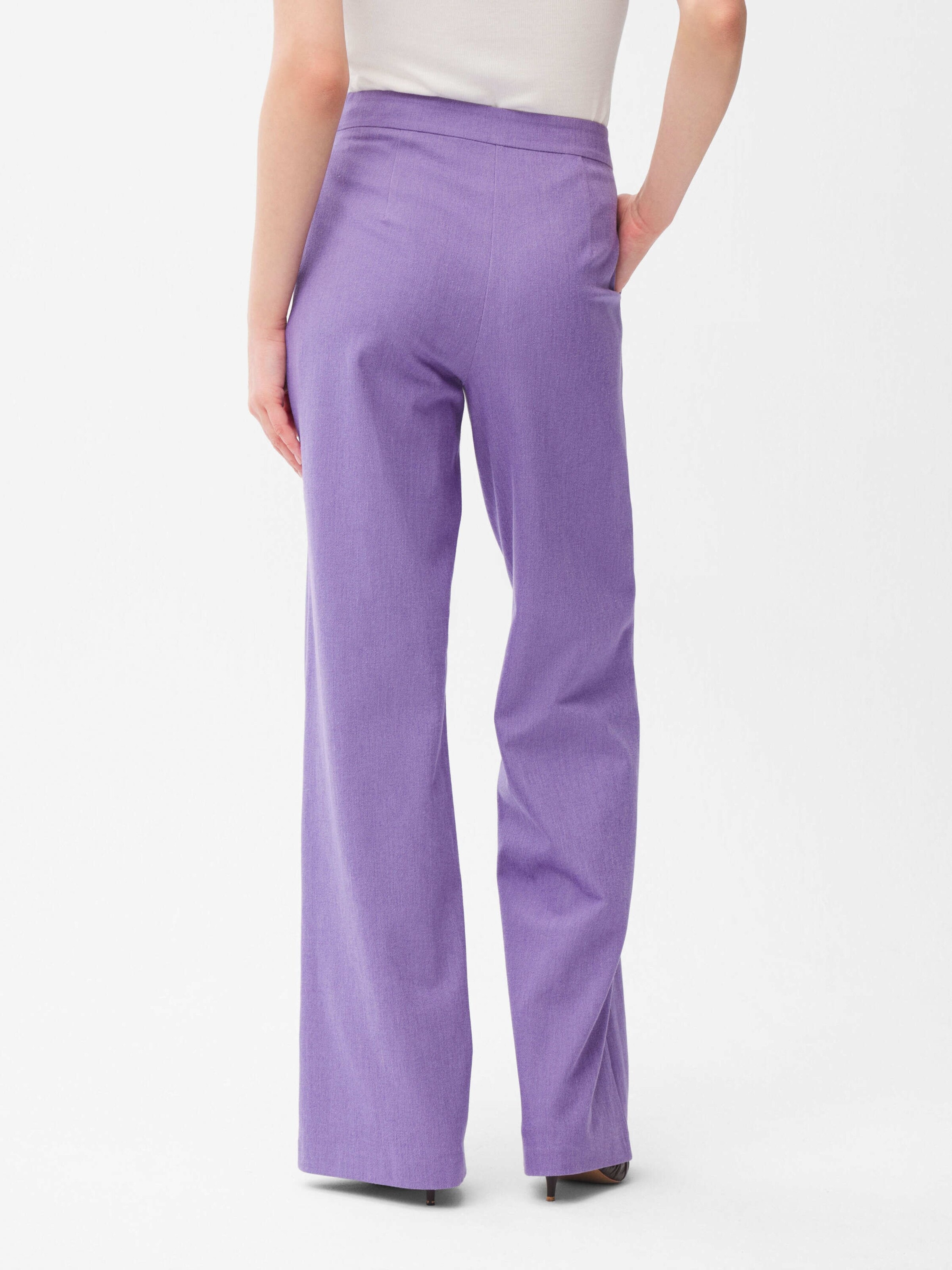 Regular Pantalon adl en violet
