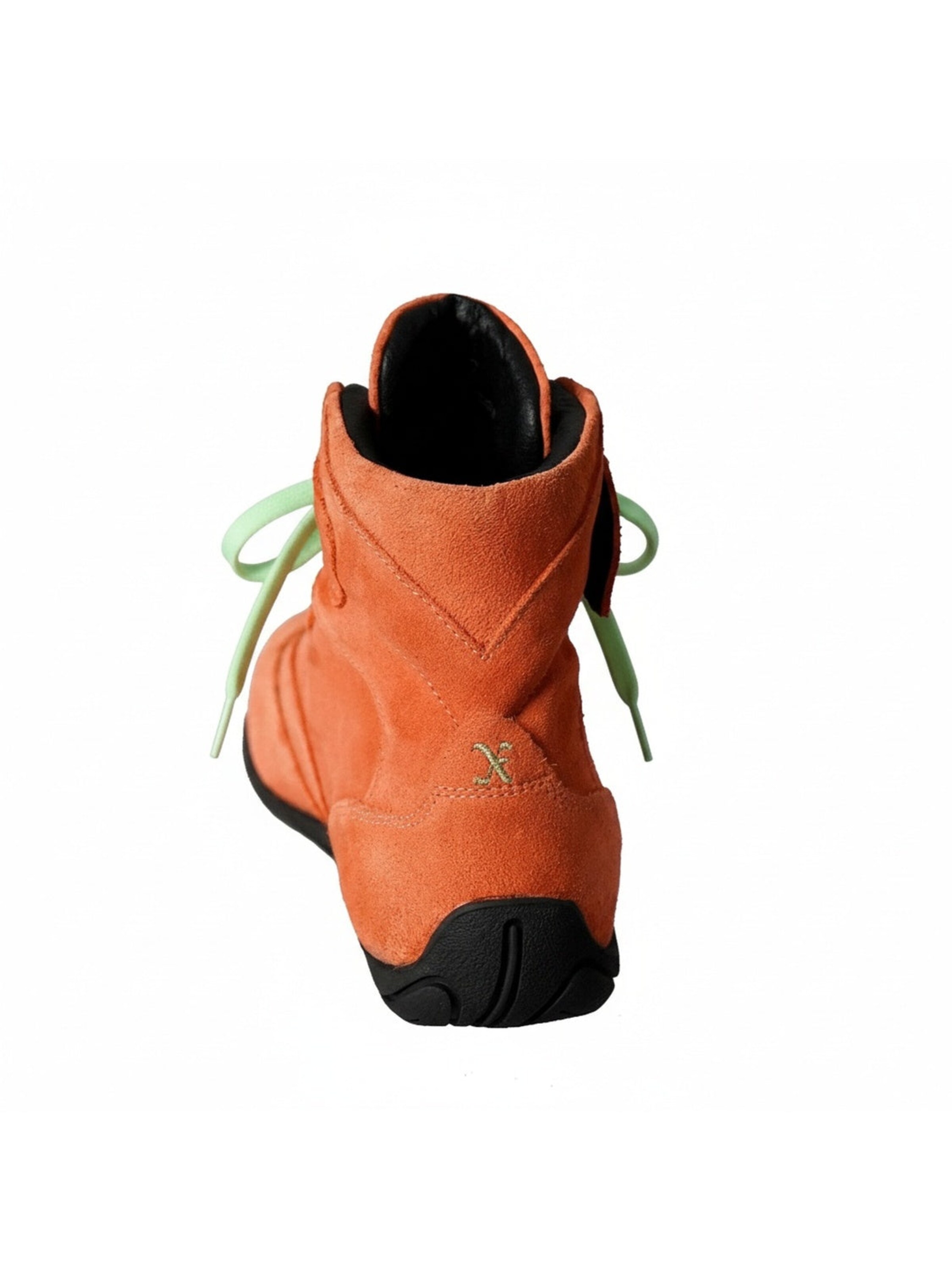 Yoxeone - Zapatillas deportivas altas 'Pat Moss Boots' en naranja