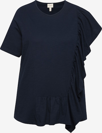Ulla Popken Blouse in Blue: front