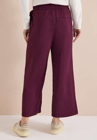 CECIL Wide Leg Hose in Rot