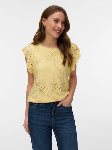 VERO MODA - Blusa 'VMTassa' en amarillo: frente