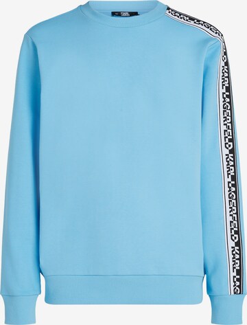 Karl Lagerfeld Sweatshirt in Blauw: voorkant