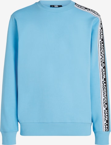 Karl Lagerfeld Sweatshirt i blå: framsida