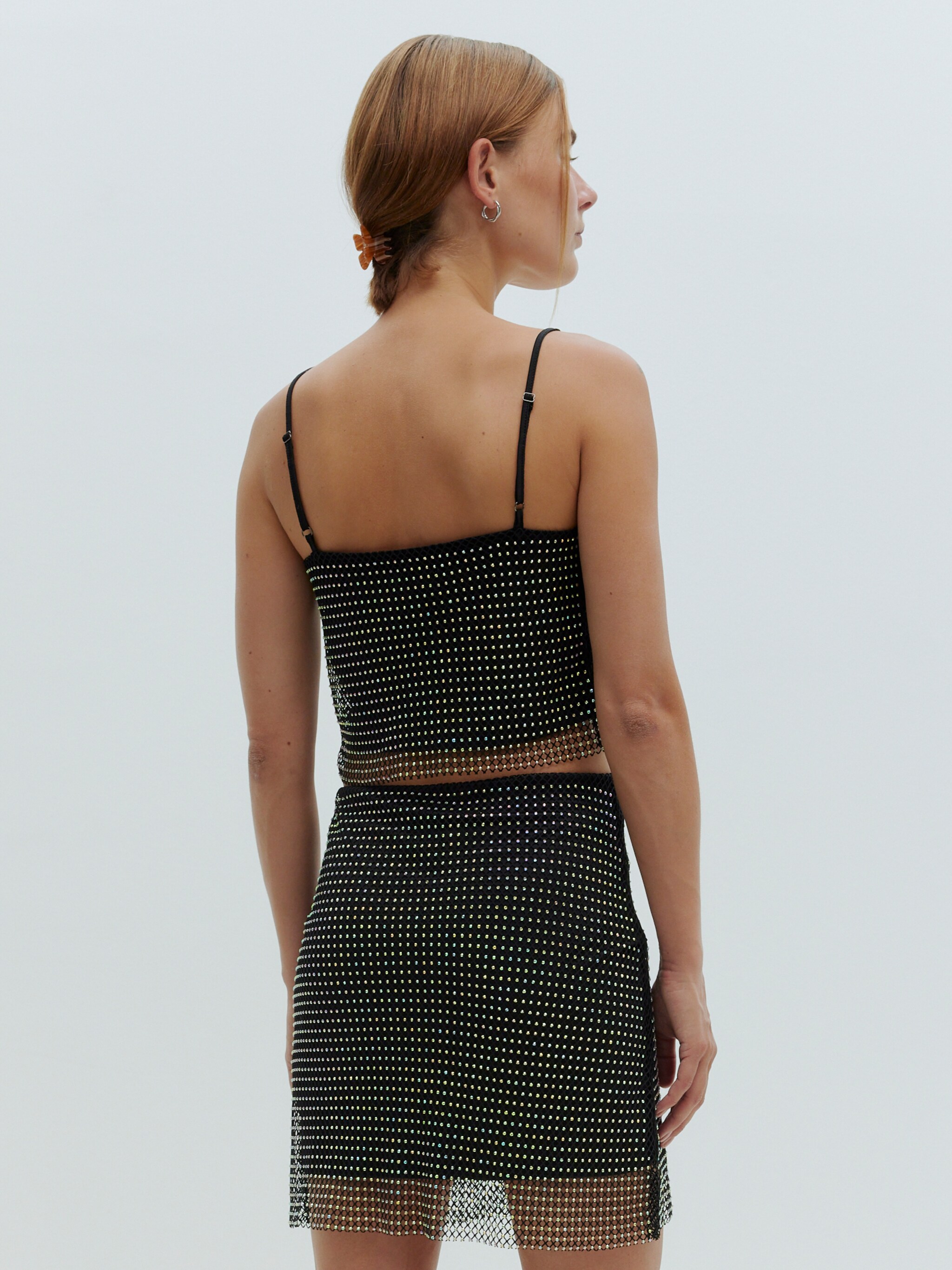 EDITED Produits Haut 'Viviana' noir