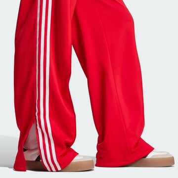Wide leg Pantaloni sportivi 'Adicolor Classic Firebird' di ADIDAS ORIGINALS in rosso