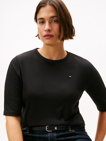 T-shirt Tommy Hilfiger Curve en noir