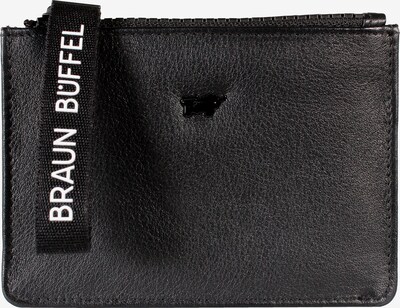 Braun Büffel Lederbörse 'Capri Mini' in schwarz / weiß, Produktansicht