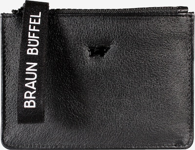 Braun Büffel Lederbörse 'Capri Mini' in schwarz / weiß, Produktansicht