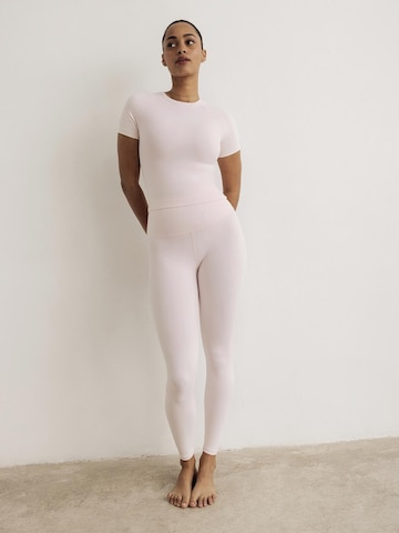 MyLibi - Top deportivo 'Top Manga Corta Lua Baby Pink' en rosa