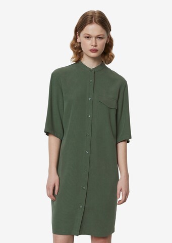 Marc O'Polo DENIM Shirt Dress in Green: front