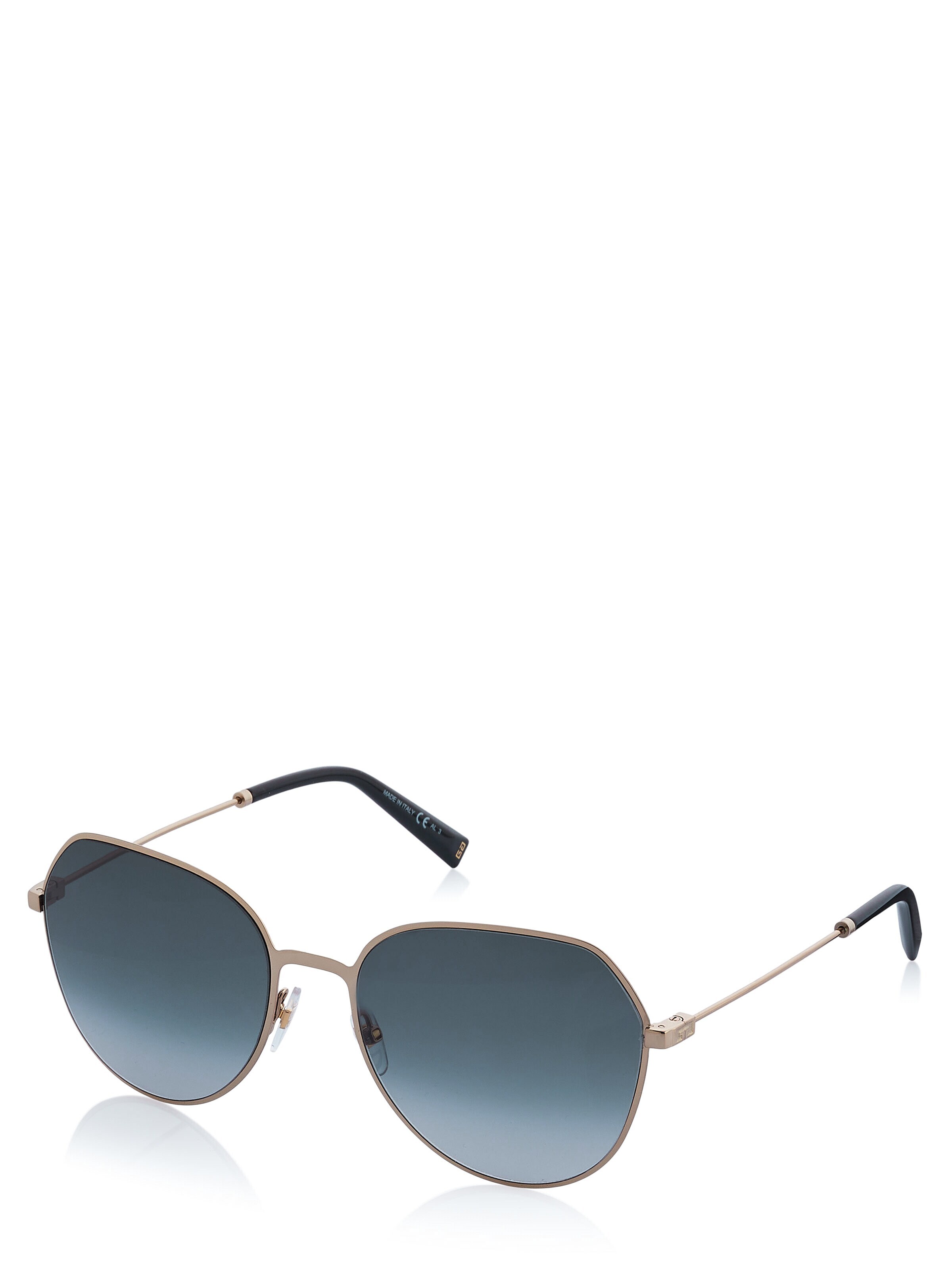 Givenchy Zonnebril in Goud: voorkant