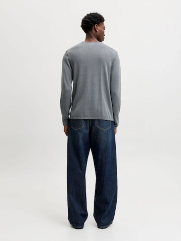 JACK & JONES Regular fit Sweater 'JJELeo' in Grey