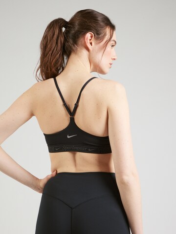 melns NIKE Bezvīļu Sporta krūšturis 'INDY'