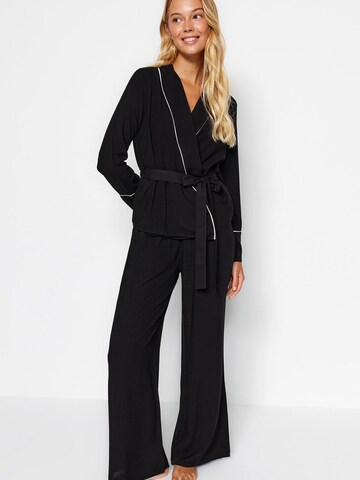 Pyjama Trendyol en noir : devant